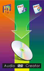 Mit Audio DVD Creator ganz einfach Audio-DVDs und Audio-CDs erstellen