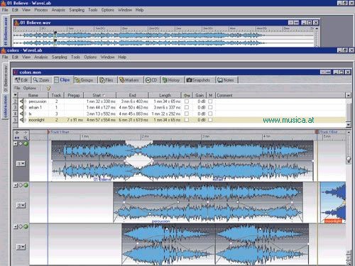 WaveLab - Audiomontage