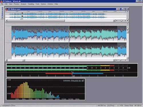 WaveLab - Echtzeit-Analyse