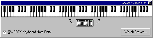 Tastaur-Noteneingabe